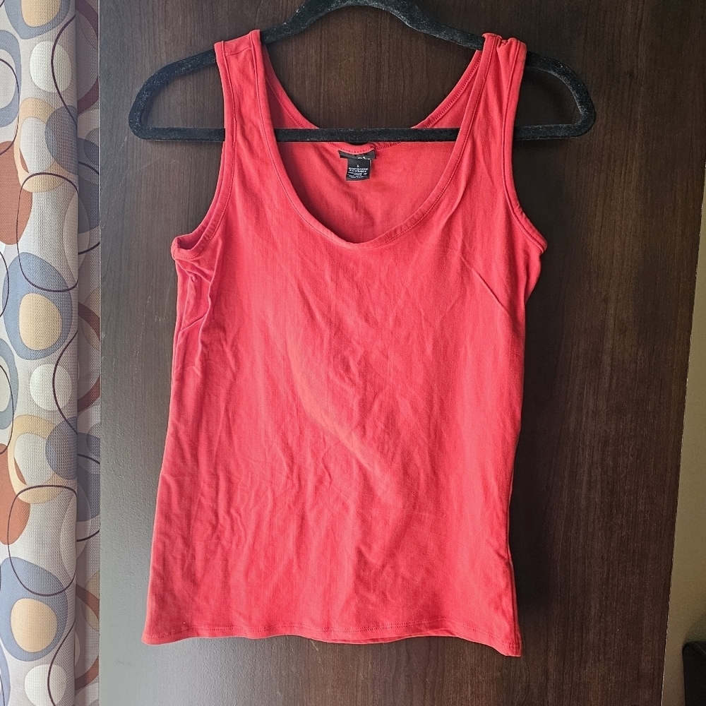 Rue21 Vibrant Red Tank Top Large